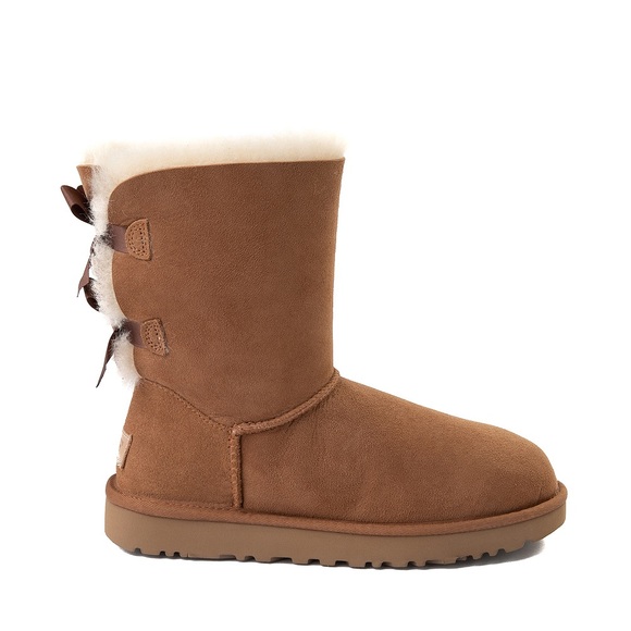 UGG Bailey Bow II Size 7 Chestnut Brown - Picture 1 of 2